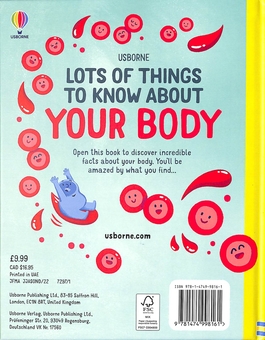 Бумажная книга «Lots of Things to Know About Your Body», автор Сара Халл - фото №2 - миниатюра