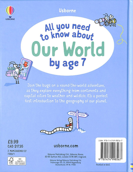 Бумажная книга «All You Need to Know About Our World by Age 7», автор Элис Джеймс - фото №2 - миниатюра