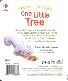 Бумажная книга «One Little Tree», автор Лесли Симс - фото №2 - миниатюра