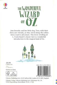 Бумажная книга «The Wonderful Wizard of Oz», автор Мэри Себаг-Монтефиоре - фото №2 - миниатюра