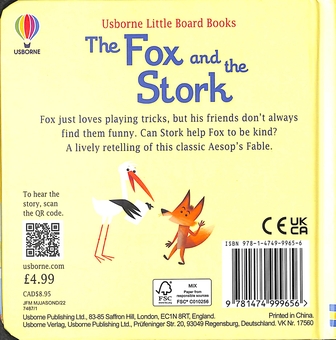 Паперова книга «The Fox and the Stork», автор Рассел Пантер - фото №2 - мініатюра
