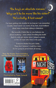 Паперова книга «The Night Bus Hero», автор Онджалі К. Рауф - фото №2 - мініатюра