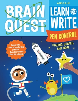 Паперова книга «Brain Quest Learn to Write: Pen Control, Tracing, Shapes, and More» - фото №1 - мініатюра