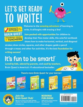 Паперова книга «Brain Quest Learn to Write: Pen Control, Tracing, Shapes, and More» - фото №2 - мініатюра
