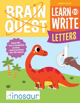 Бумажная книга «Brain Quest Learn to Write: Letters» - фото №1 - миниатюра