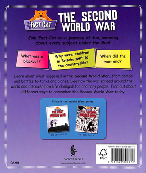 Бумажная книга «Fact Cat. History. The Second World War», автор Иззи Хауэлл - фото №2 - миниатюра