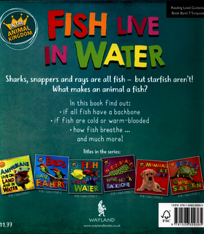 Бумажная книга «Fish Live in Water», автор Сара Ридли - фото №2 - миниатюра