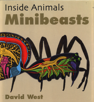 Паперова книга «Minibeasts», автор Девід Уест - фото №1 - мініатюра