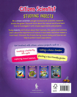Бумажная книга «Studying Insects», автор Иззи Хауэлл - фото №2 - миниатюра