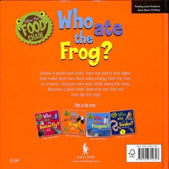 Бумажная книга «Who Ate the Frog?», автор Сара Ридли - фото №2 - миниатюра