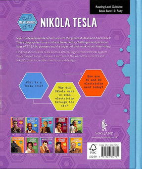 Паперова книга «Masterminds. Nikola Tesla», автор Iззi Хауeлл - фото №2 - мініатюра