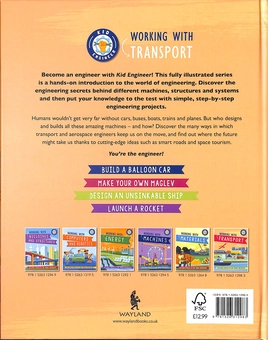 Бумажная книга «Kid Engineer. Working with Transport», автор Соня Ньюленд - фото №2 - миниатюра