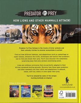 Паперова книга «How Lions and other Mammals Attack!», автор Тім Гарріс - фото №2 - мініатюра
