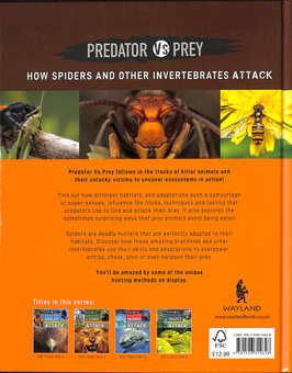 Паперова книга «How Spiders and other Invertebrates Attack», автор Тім Гарріс - фото №2 - мініатюра