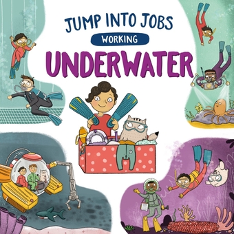 Бумажная книга «Jump into Jobs. Working Underwater», автор Кей Барнем - фото №1 - миниатюра
