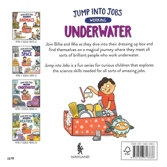 Бумажная книга «Jump into Jobs. Working Underwater», автор Кей Барнем - фото №2 - миниатюра