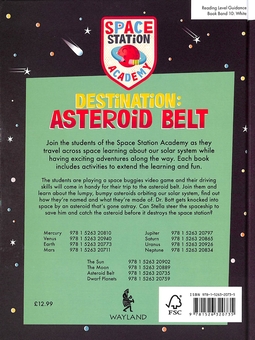 Бумажная книга «Space Station Academy. Destination Asteroid Belt», автор Салли Спрей - фото №2 - миниатюра