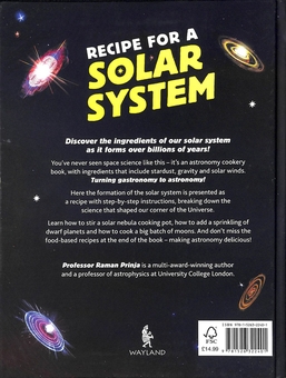 Бумажная книга «Recipe for a Solar System: Discover the cosmic ingredients of stars, planets, moons and more!», автор Раман Принья - фото №2 - миниатюра