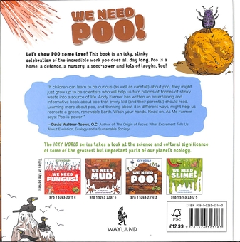 Бумажная книга «Icky World: We Need POO!: Celebrating the icky but important parts of Earth's ecology», автор Эдди Фармер - фото №2 - миниатюра