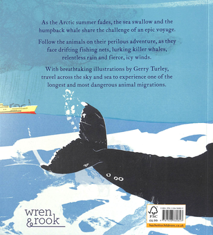 Бумажная книга «The Sea Swallow and the Humpback Whale. Two Incredible Journeys Across the Sky and Sea», автор Кэтрин Барр - фото №2 - миниатюра
