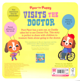 Бумажная книга «Piper the Puppy Visits the Doctor» - фото №2 - миниатюра