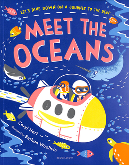 Паперова книга «Meet the Oceans», автор Керіл Харт - фото №1 - мініатюра