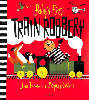 Паперова книга «Baby's First Train Robbery», автор Джим Уоллі - фото №1 - мініатюра