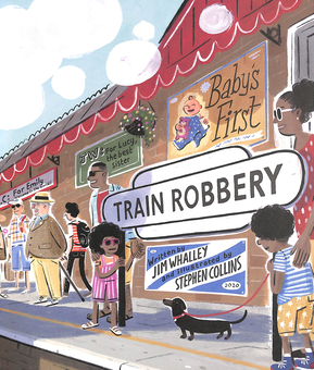 Паперова книга «Baby's First Train Robbery», автор Джим Уоллі - фото №4 - мініатюра