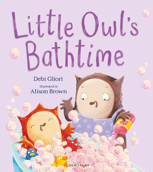 Паперова книга «Little Owl's Bathtime», автор Дебі Гліорі - фото №1 - мініатюра