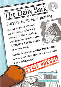Бумажная книга «News Hounds: The Puppy Problem», автор Лора Джеймс - фото №2 - миниатюра
