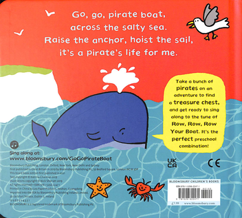 Бумажная книга «Go, Go, Pirate Boat», автор Катрина Чарман - фото №2 - миниатюра