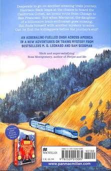 Паперова книга «Kidnap on the California Comet», авторів М. Дж. Леонард, Сем Седжман - фото №2 - мініатюра