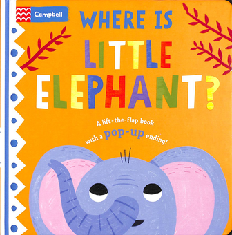 Бумажная книга «Where is Little Elephant?», автор Ханна Аббо - фото №1 - миниатюра
