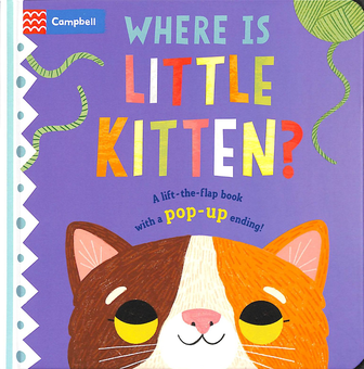 Бумажная книга «Where is Little Kitten?», автор Ханна Аббо - фото №1 - миниатюра
