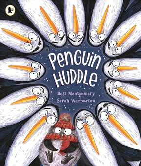 Паперова книга «Penguin Huddle», автор Рос Монтгомері - фото №1 - мініатюра