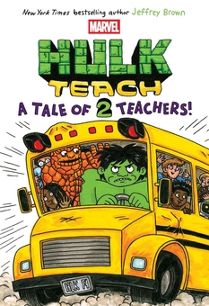 Бумажная книга «Hulk Teach! Tales of Two Teachers (Original Marvel Graphic Novel)», автор Джеффри Браун - фото №2 - миниатюра