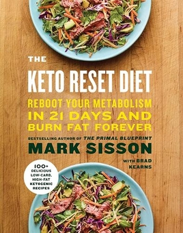 Паперова книга «The Keto Reset Diet», автор Марк Сіссон - фото №1 - мініатюра