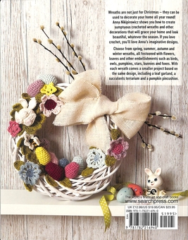 Бумажная книга «Crocheted Wreaths for the Home», автор Анна Никипирович - фото №2 - миниатюра