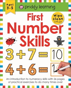 Бумажная книга «First Number Skills: Wipe Clean Workbooks», автор Роджер Придди - фото №1 - миниатюра