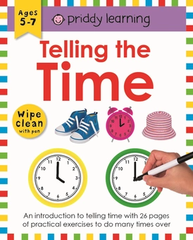 Бумажная книга «Telling the Time: Wipe Clean Workbooks», автор Роджер Придди - фото №1 - миниатюра