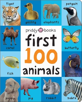 Паперова книга «First 100 Animals», автор Роджер Прідді - фото №1 - мініатюра