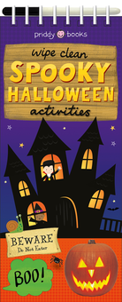 Бумажная книга «Wipe Clean Spooky Halloween (Wipe Clean Thins)», автор Роджер Придди - фото №1 - миниатюра
