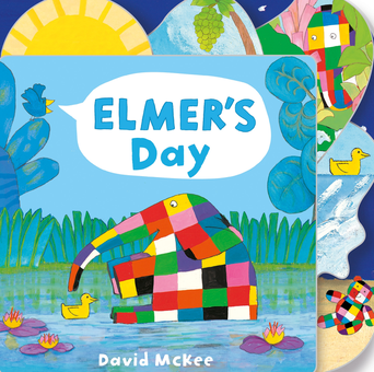 Бумажная книга «Elmer's Day», автор Дэвид Макки - фото №1 - миниатюра