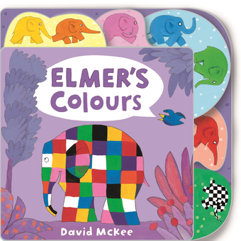 Паперова книга «Elmer's Colours», автор Девід Маккі - фото №1 - мініатюра