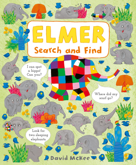 Бумажная книга «Elmer Search and Find», автор Дэвид Макки - фото №1 - миниатюра