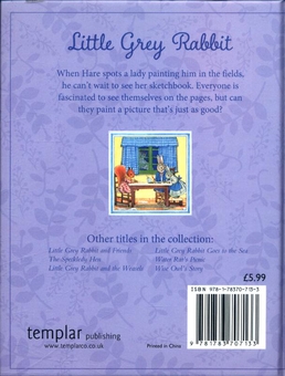 Бумажная книга «Little Grey Rabbit's Paint-Box», автор Элисон Аттли - фото №2 - миниатюра