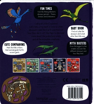 Бумажная книга «Little Explorers. Dinosaurs» - фото №2 - миниатюра