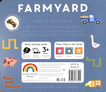 Паперова книга «Little Journeys. Farmyard», автор Філіп Дансі - фото №2 - мініатюра