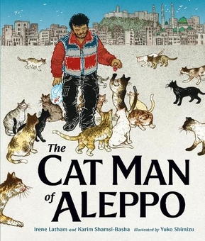 Паперова книга «The Cat Man of Aleppo», авторів Ірен Латам, Карім Шамсі-Баша - фото №1 - мініатюра