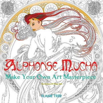 Бумажная книга «Alphonse Mucha (Art Colouring Book): Make Your Own Art Masterpiece» - фото №1 - миниатюра
